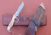 Knifemaking - Damascus Ringed Fighter Sheath and Presentation Box