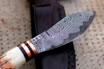 San Mai Damascus Nessmuk Knife