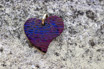 Cable Damascus Heart Pendants