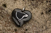 Stainless Damascus Heart Pendant