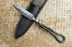 Damascus French Nail Knife