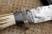 Cable Damascus Bowie Knife