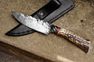 Integral Cable Damascus Knife