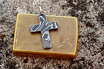 Stainless Damascus Cross
