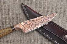 San Mai Mokume Integral Criollo Knife