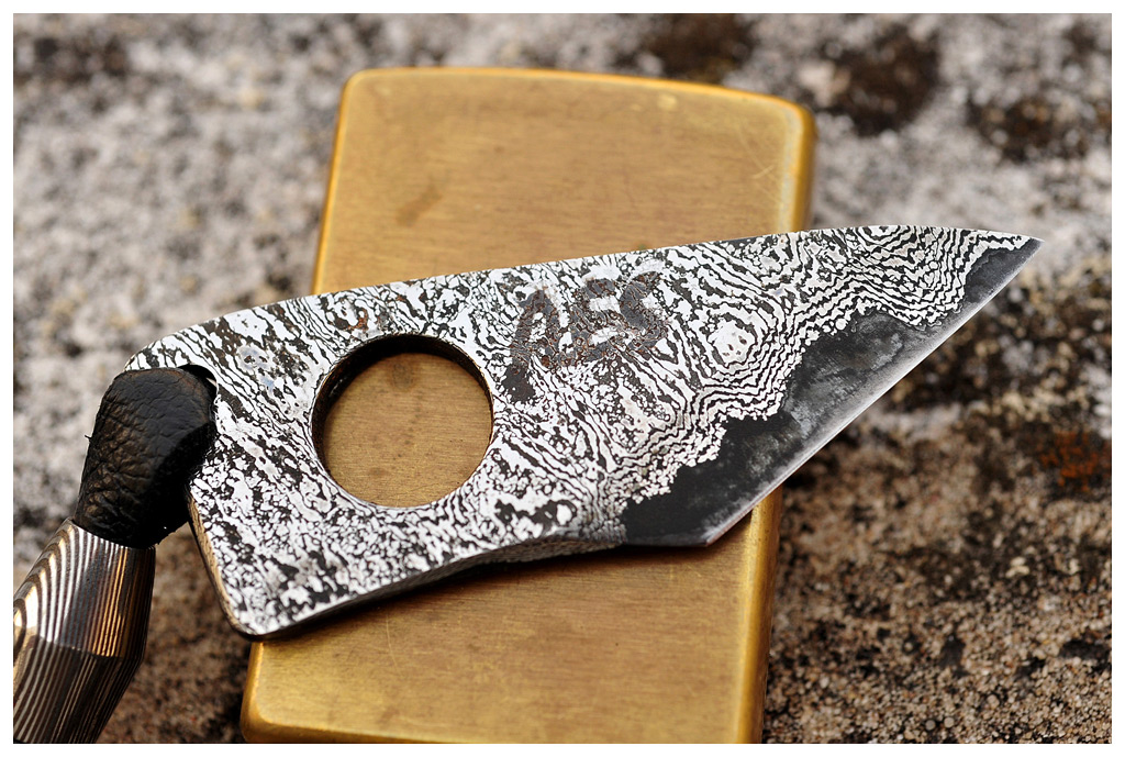 San Mai Damascus Kiridashi